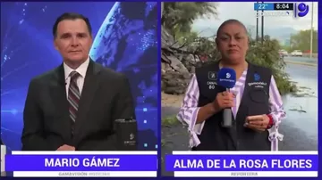 Canlı yayım zamanı dəhşətli anlar
