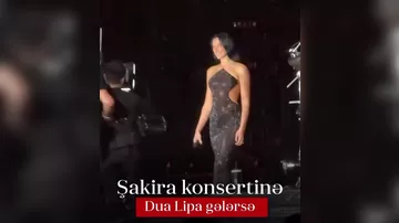Şakiranın Madrid konsertində Dua Lipa sürprizi