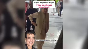 84 yaşlı hindistanlı məşhur aktyor yıxıldı