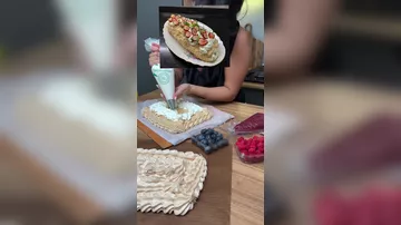 Домашний меренговый рулет: рецепт от блогера