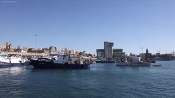 Греческие рыбаки протестуют против подорожания топлива
