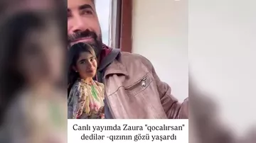 Zaurun qızı canlı yayımda kövrəltdi