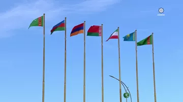 Prezident İlham Əliyev Türkmənistana işgüzar səfərə gəlib