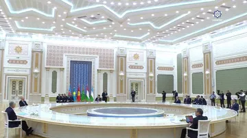 Türkmənbaşı şəhərində sənədlərin imzalanması mərasimi olub (08.10.2026)