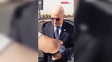 Nazir yolun keyfiyyətini su stəkanı ilə yoxladı