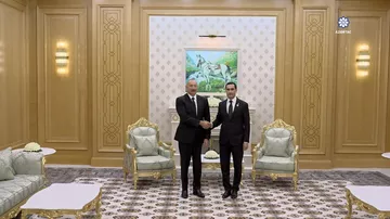 Türkmənbaşı şəhərində Prezident İlham Əliyevin Türkmənistan Prezidenti ilə görüşü olub (08.10.2026)