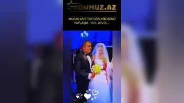 Murad Arif sosial şəbəkə hesabında toy görüntüsünü paylaşıb