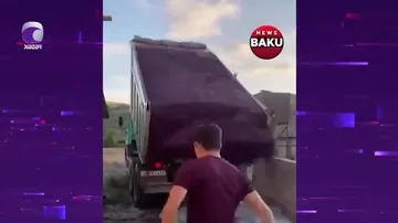 Yük maşını ilə daşınan sumağın yerə boşaldılması realdır? - rəsmi açıqlama