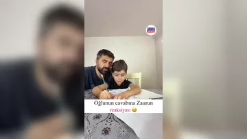Zaurun oğlu ilə maraq yaradan videosu
