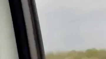 Qaradağda avtobus aşdı