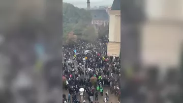 В Брюсселе усилились школьные протесты