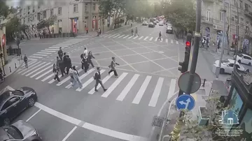 Bakıda skuter və motosikletin iştirak ilə baş verən qəzaların görüntüləri