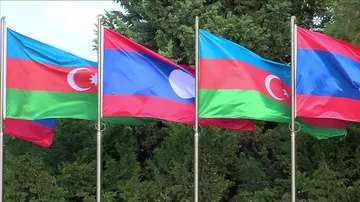 Laos Prezidentinin Bakıda rəsmi qarşılanma mərasimi olub