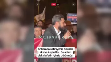 Ankarada səfirliyimiz qarşısında aksiya keçirildi