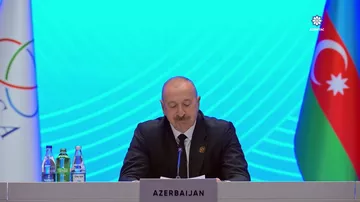 Prezident İlham Əliyev AQEM-in Zirvə Toplantısında Ermənistanın işğalçılıq siyasətindən danışıb