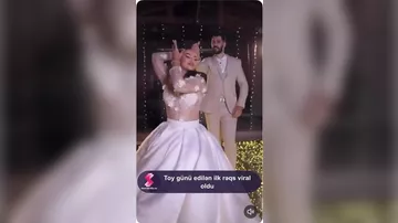 Toy günü edilən ilk rəqs viral oldu