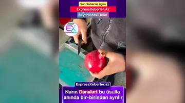 Narın dənələri bu üsulla bir anda bir-birindən ayrılır