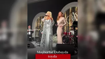 Məşhurlar Dubayda toyda