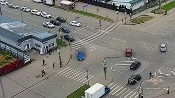 Побег от полиции на квадроцикле