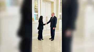 Prezident İlham Əliyevin sosial media hesablarında Dünya Turizm Təşkilatının Baş katibini qəbul etməsinə dair videoçarx paylaşılıb