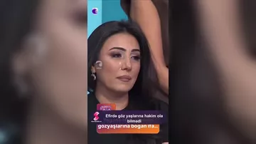 YEGANƏ EFİRDƏ GÖZ YAŞLARI TÖKDÜ