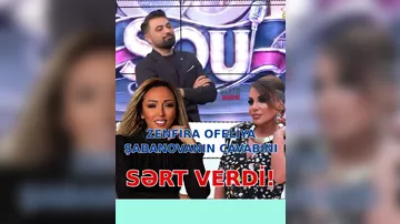 Ofeliya Şabanovanın cavabını Zenfira İbrahimova çox SƏRT VERDİ!