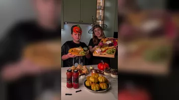 Хэллоуинский сет от foodie_moodie_n: необычная идея для праздничного стола