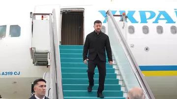 Зеленский прибыл с визитом в Турцию