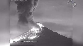 Мексика: вулкан Попокатепетль может начать извергать лаву