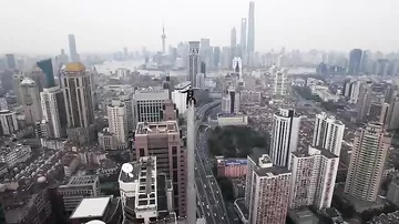 Необычный вид на Шанхай