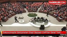 Türkiyə parlamentində ara qarışdı