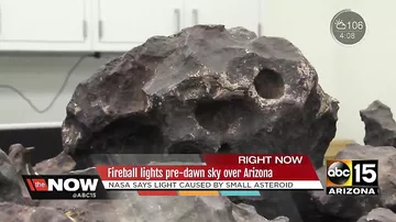 В Аризоне упал астероид