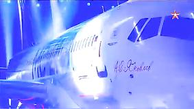 В Иркутске показали новый пассажирский самолет МС 21