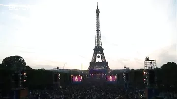 В Париже прошёл концерт накануне открытия Евро-2016