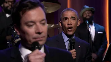 Обама спел в юмористическом шоу о своих достижениях на посту президента