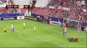 Sevilla vs Fiorentina 3:0 2015 all goals Europa League.