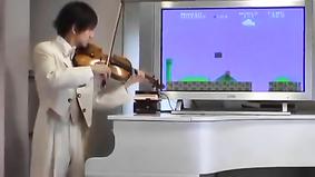 Скрипка - Супер Марио!