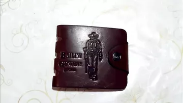 Мужской кошелек из натуральной кожи Bailini Cowboy