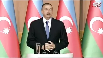 Azərbaycan Prezidenti İlham Əliyev Respublika Günü münasibətilə rəsmi qəbulda iştirak edib