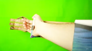 Как сделать картонную руку - (физический проект)