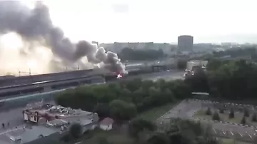Пожар на станции метро Выхино спровоцировал транспортный коллапс