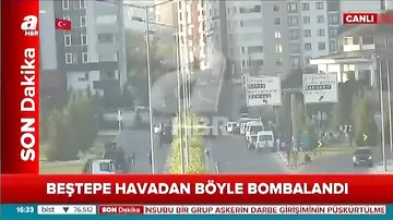 Опубликовано новое видео авиаудара по президентскому дворцу в Анкаре