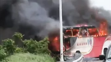 Вот почему на Тайване сгорел автобус с туристами
