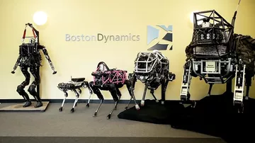 Робот жираф от Boston Dynamics