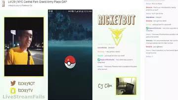 Чернокожий американец ограбил фаната Pokemon GO в прямом эфире