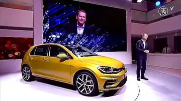 Volkswagen представил рестайлинговый Golf седьмого поколения