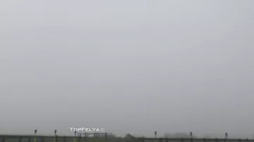 Экстремальная посадка самолета в тумане