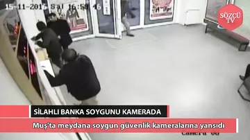 Banka SİLAHLI BASQIN: Maskalı şəxs qumbara ilə filiala girdi
