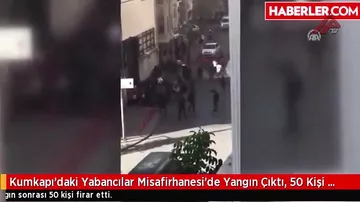 İstanbulda təcridxana yandırıldı: 50 əcnəbi qaçdı