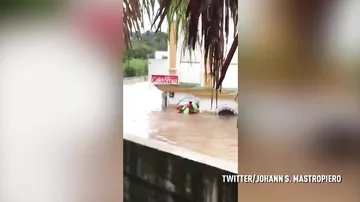 Женщина утонула в ночном клубе во время наводнения